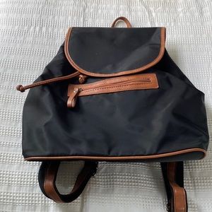 Black backpack